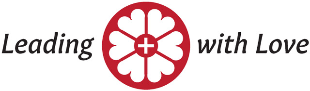 Leading with Love and rosette