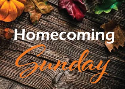 Homecoming Sunday